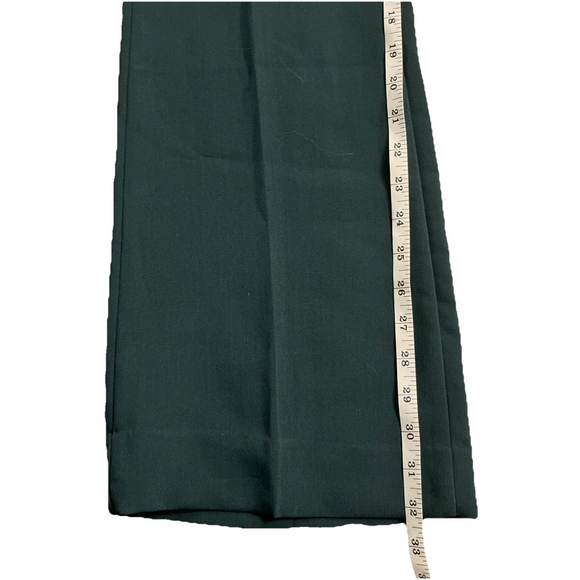 New Banana Republic Blue High Rise Stretch Bootcut Pants 32” Size 6 Pleated NWT - Picture 5 of 10